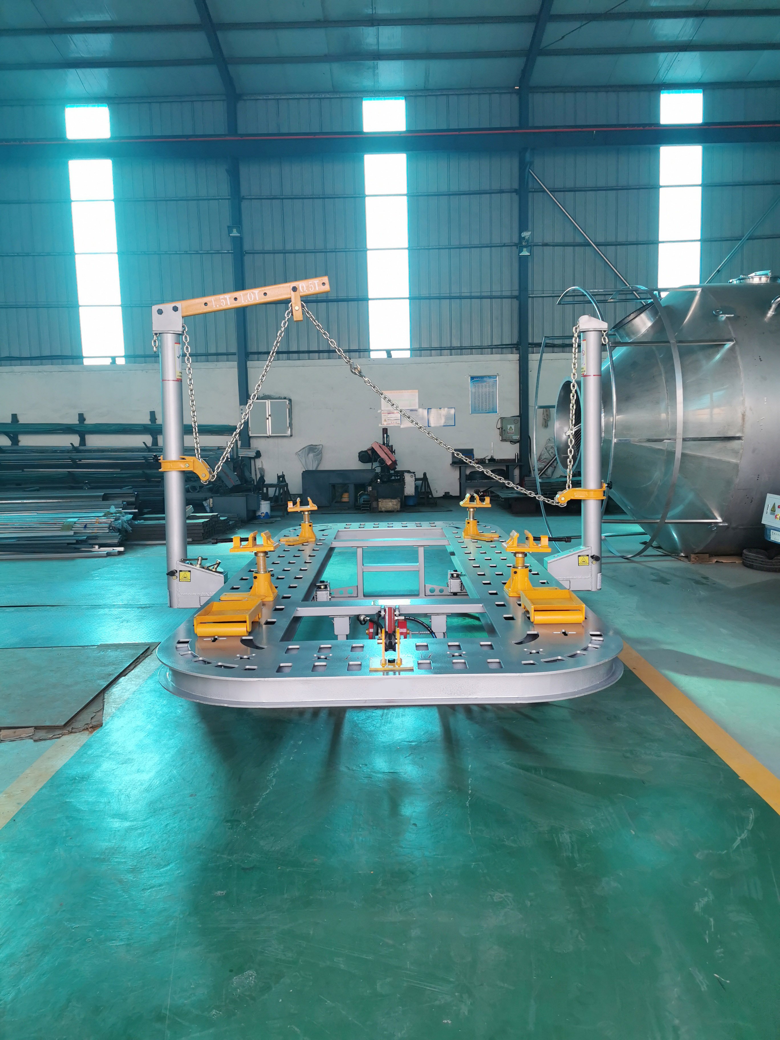 Car Maintenance Equipment Spotter Auto Body Repair Car Frame Straightening Machine for Sale