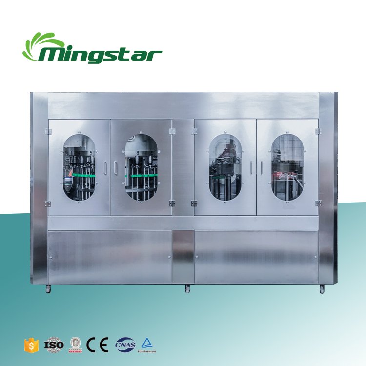 Auto Pop Carbonated Soda Water Soft Drink Filling and Making Manufacturing Machine Plant Equipment Production Line Sale Price