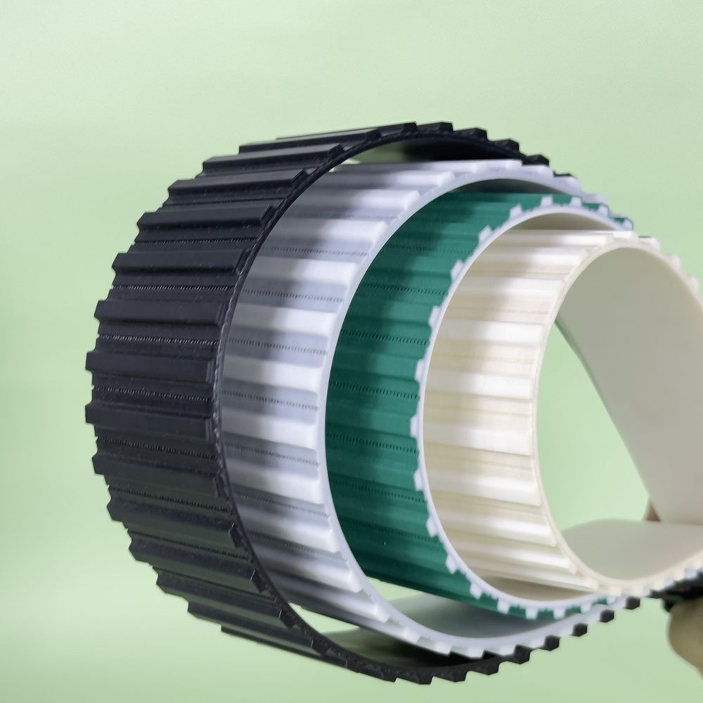 TPU /PU transmission belt NFT green nylon cloth polyurethane synchronous belts