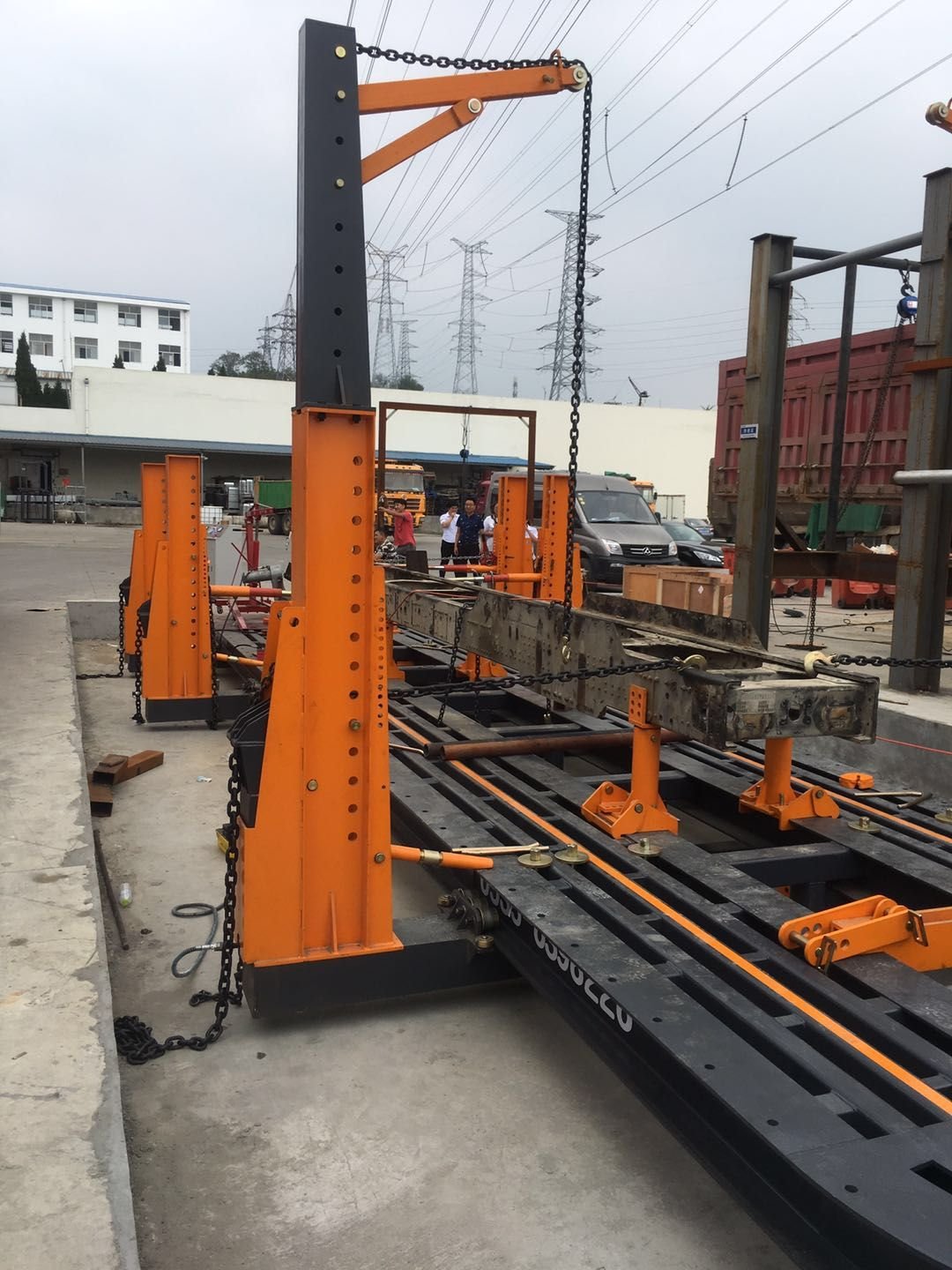 Truck Frame Repair Machine/Truck Body Straightener Machine