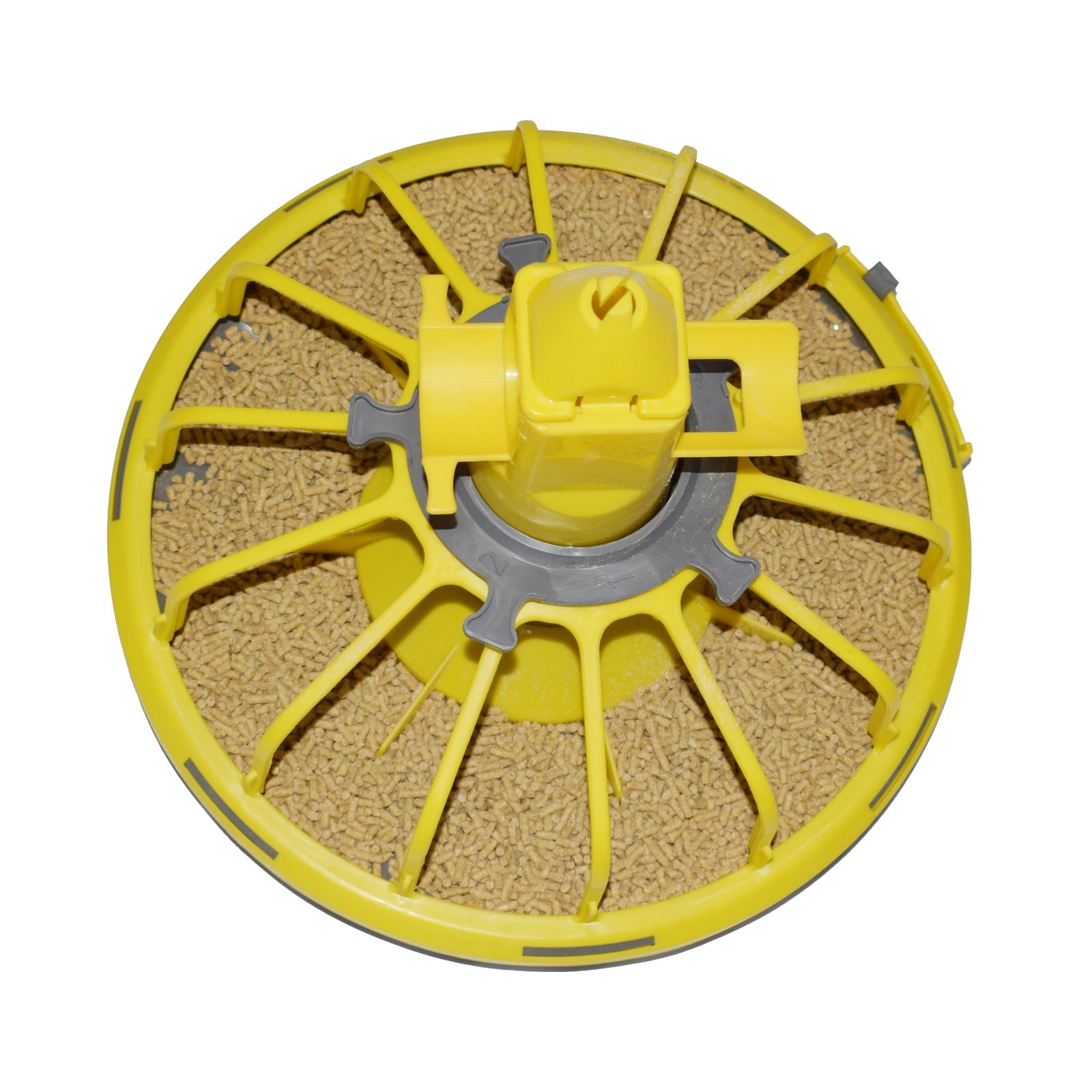 High Quality Plastic Poultry Feeder Pan Bucket Water Drinker Farm Equipment Auto Chicken Feeder