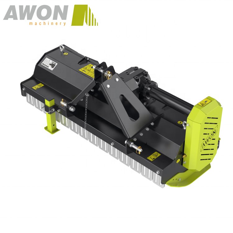 Awon FM120 Light 25-40 HP Mini Tractor Flail Mower Tractor Flail Mower Bush Grass Cutter Tractor