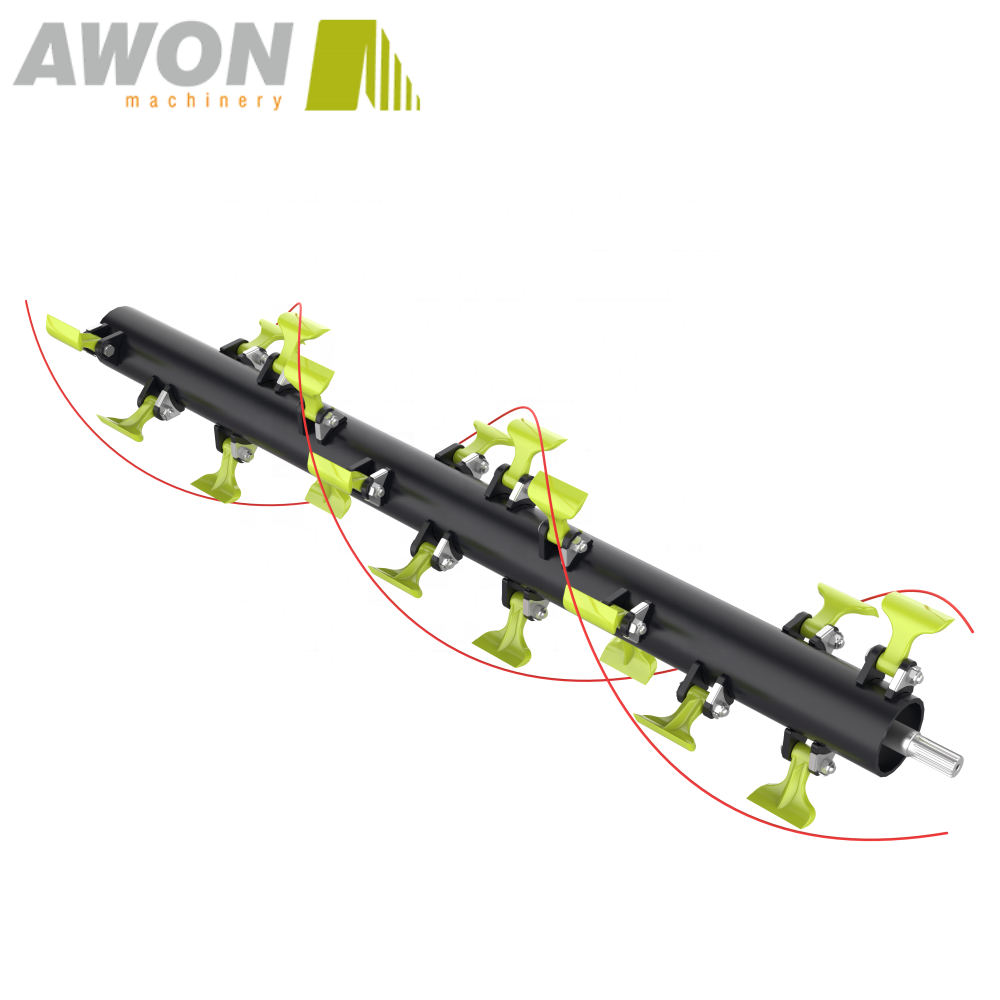 Awon FM120 Light 25-40 HP Mini Tractor Flail Mower Tractor Flail Mower Bush Grass Cutter Tractor