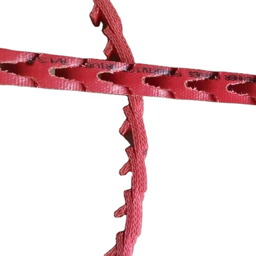 Easy Assembly Adjustable PU Transmission Belt Power Twist Drive Link V Belt For Carton Machine