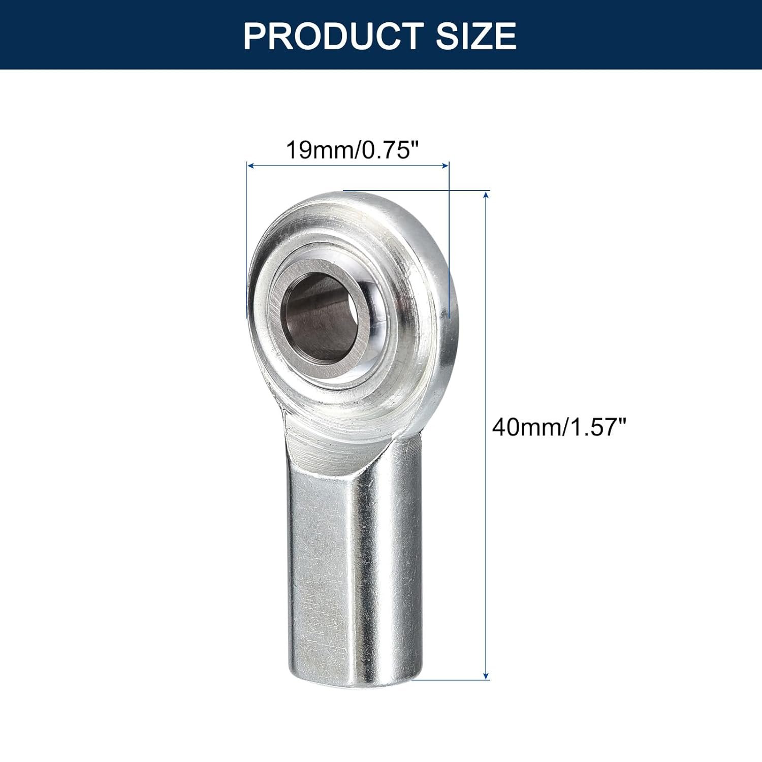WYOO Inch size Rod ends CF 4T CF-4T CF4 CF4T CF5T CF6T CF7T CF8T CF10T CF12 Joints Right Hand Female Thread Rod End Bearing