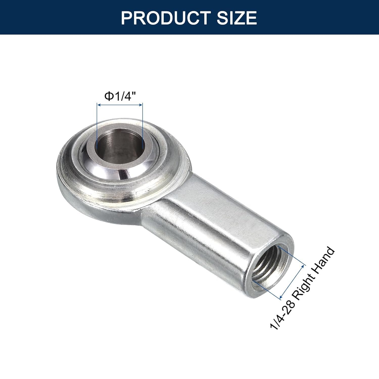 WYOO Inch size Rod ends CF 4T CF-4T CF4 CF4T CF5T CF6T CF7T CF8T CF10T CF12 Joints Right Hand Female Thread Rod End Bearing