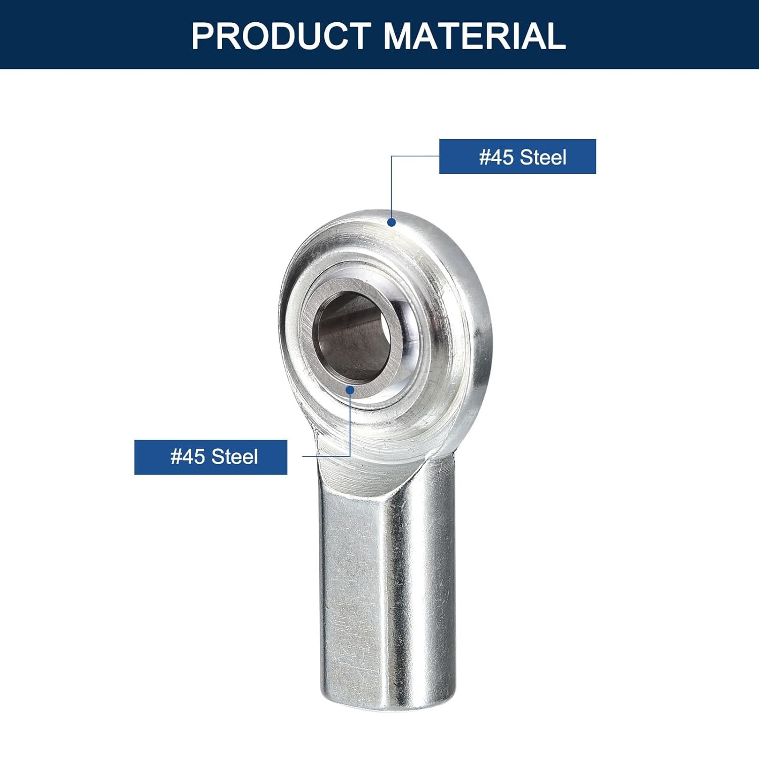 WYOO Inch size Rod ends CF 4T CF-4T CF4 CF4T CF5T CF6T CF7T CF8T CF10T CF12 Joints Right Hand Female Thread Rod End Bearing
