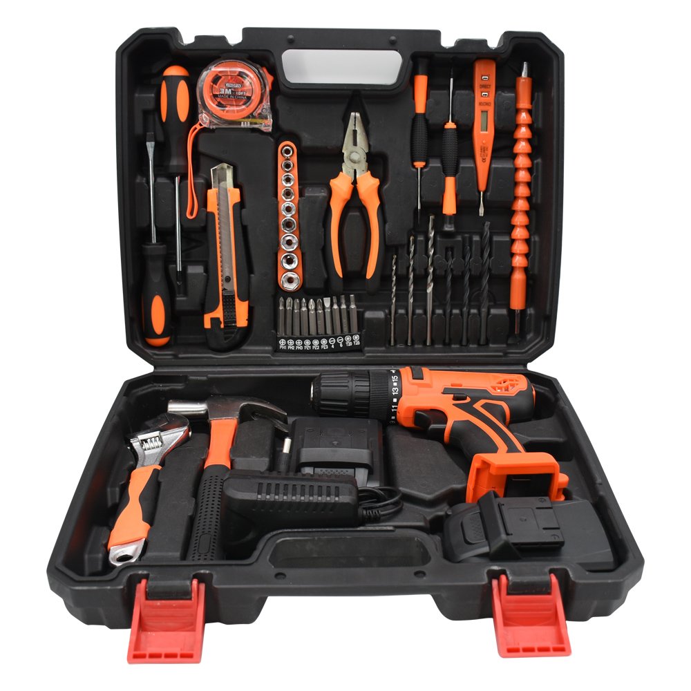 New Arrival Power Tool Kits 28/38/78/108 PCS Set Power Drill Bits Sets with Lithium Cordless Drills