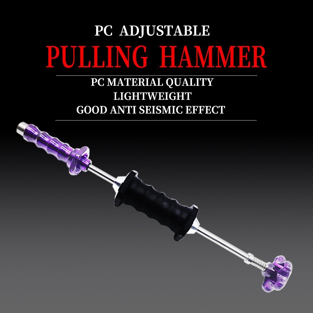 Car Dent Repair Black Slide Hammer PC Adjustable Pull Hammer Pull Hammer Seamless Repair Dent Puller Machine Car Body Repair