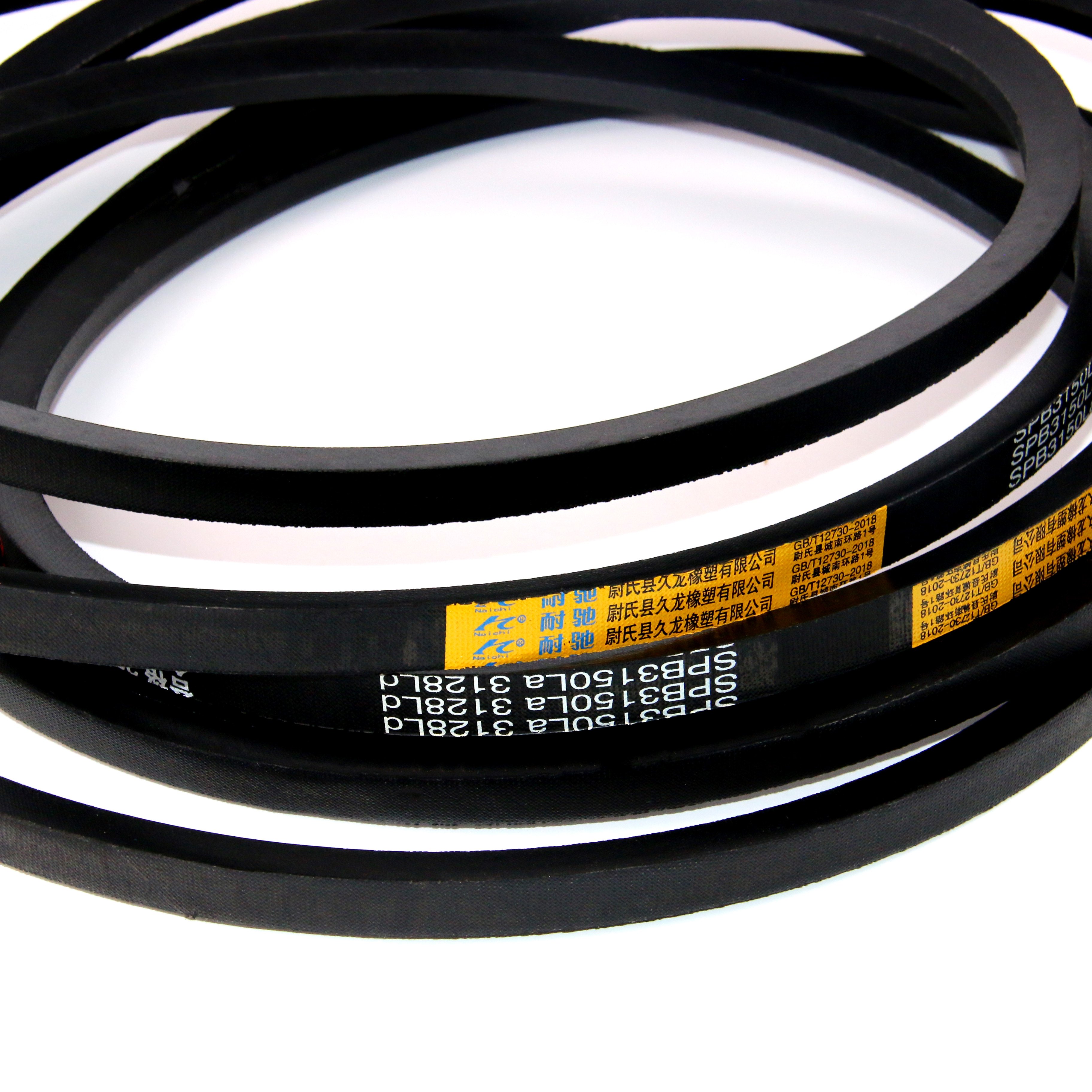 Skid-Resistance nylon Conveyor Transmission drive v belt SPB3150 Narrow Wrapped Wedge V-Belts Factory Price