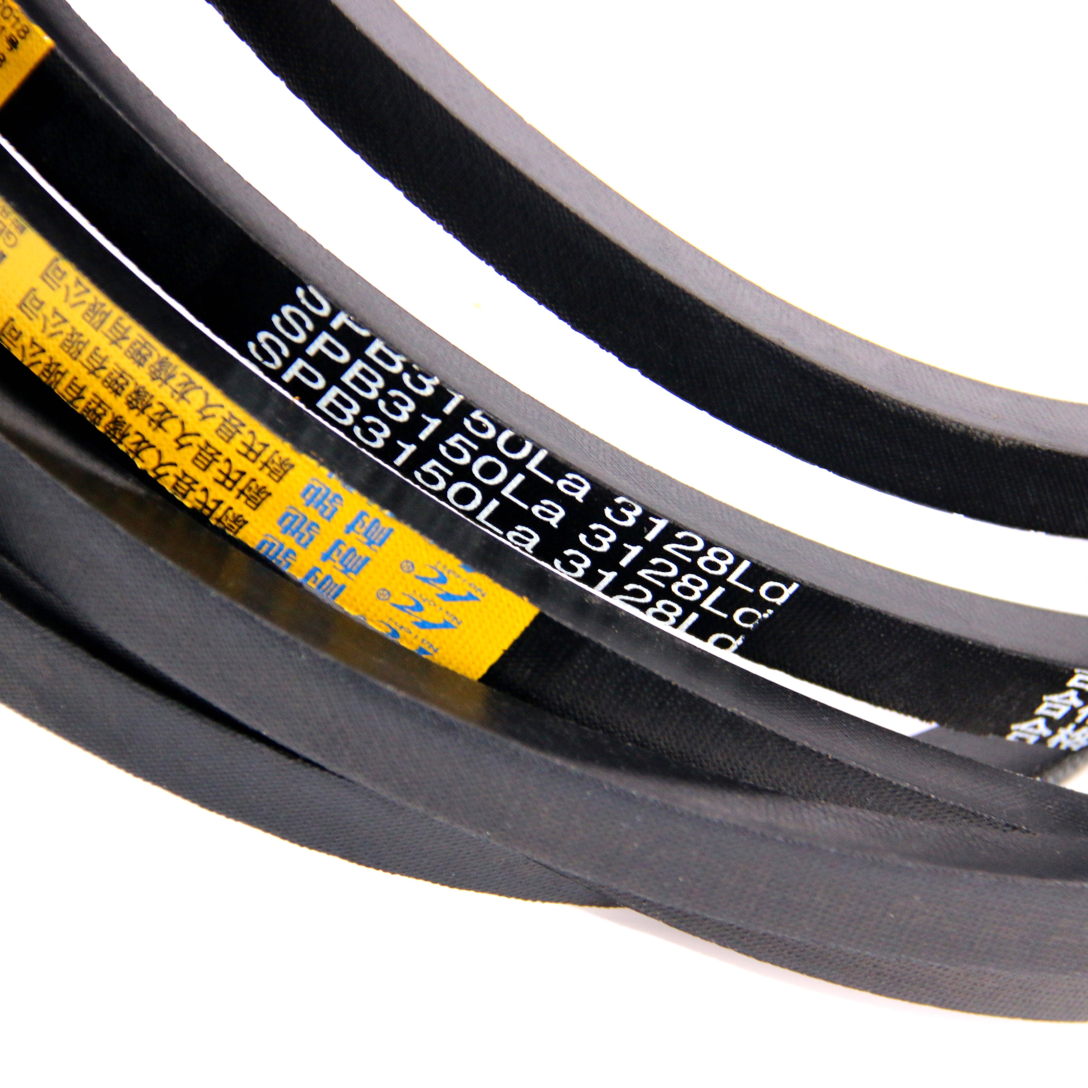 Skid-Resistance nylon Conveyor Transmission drive v belt SPB3150 Narrow Wrapped Wedge V-Belts Factory Price