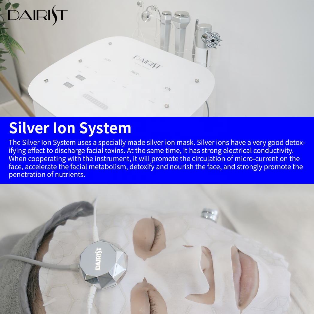 DAIRIST 2024 Cinderella 4-in-1 Beauty Device UDM Lifting Nano System Silver Ion Mask Repairing Detox Anti-Aging Face Neck