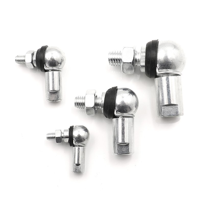 High Quality Right Hand CS10 Ball Joint Rod End Bearing for Auto Ball H M5 M6 M8 M10 Right Angle CS8/CS13/CS16 Carbon Steel