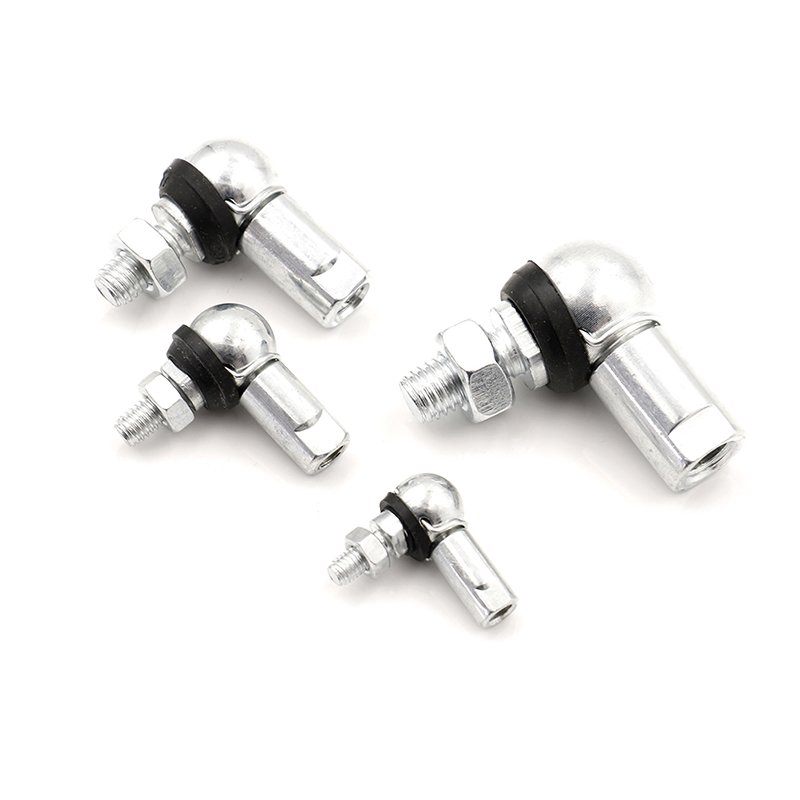 High Quality Right Hand CS10 Ball Joint Rod End Bearing for Auto Ball H M5 M6 M8 M10 Right Angle CS8/CS13/CS16 Carbon Steel