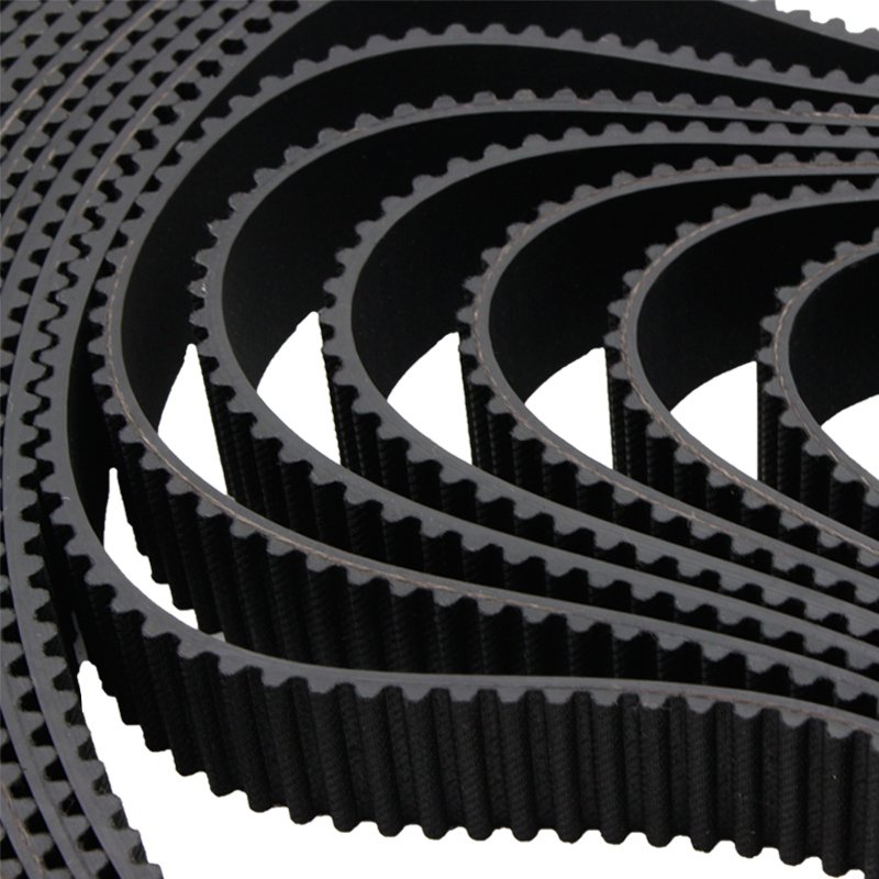 Single side Rubber fiberglass 3m 25 timing belt 8 / 9 / 10 / 12 / 15 / 20mm