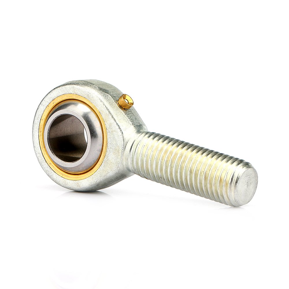 Polished spherical plain bearing POS16 POS18 POS20 male thread ball joint rod end bearing