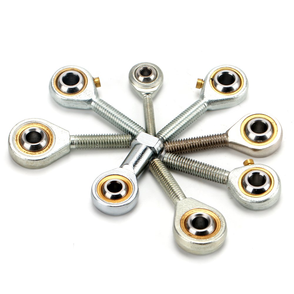 Polished spherical plain bearing POS16 POS18 POS20 male thread ball joint rod end bearing
