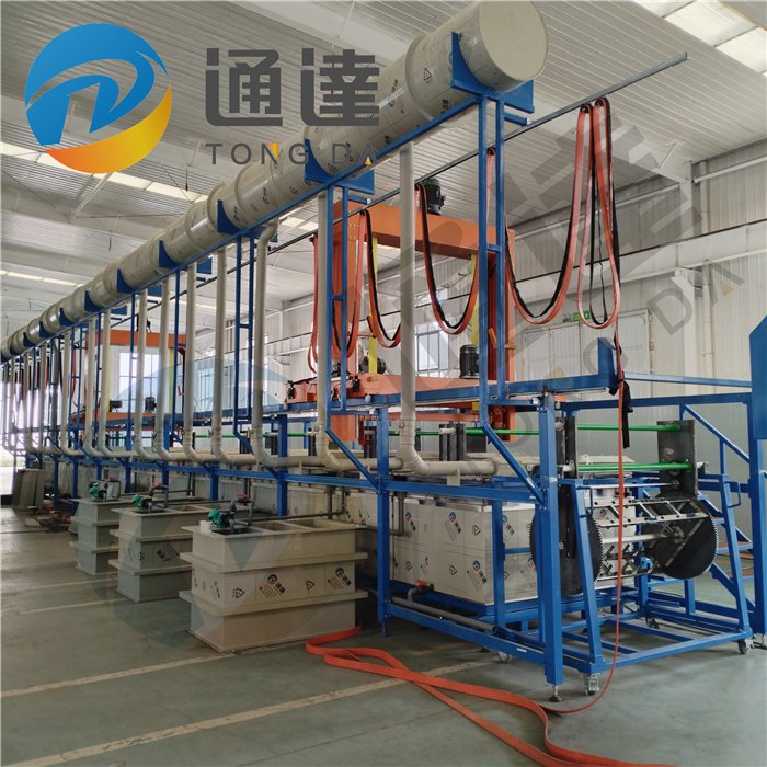 Automatic Electroplating Line Nickel Plating Machine for Sale Barrel Type Zinc Plating Process
