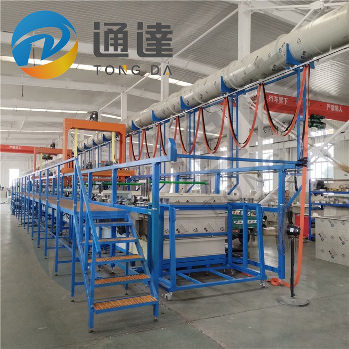 Automatic Electroplating Line Nickel Plating Machine for Sale Barrel Type Zinc Plating Process