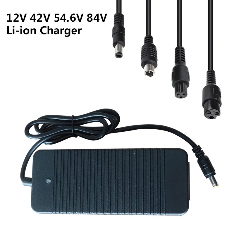 Bike Battery Charger 42V 2A For Scooter Motorcycle E-Bike Parts Accessories 24V Lithium Battery Charger