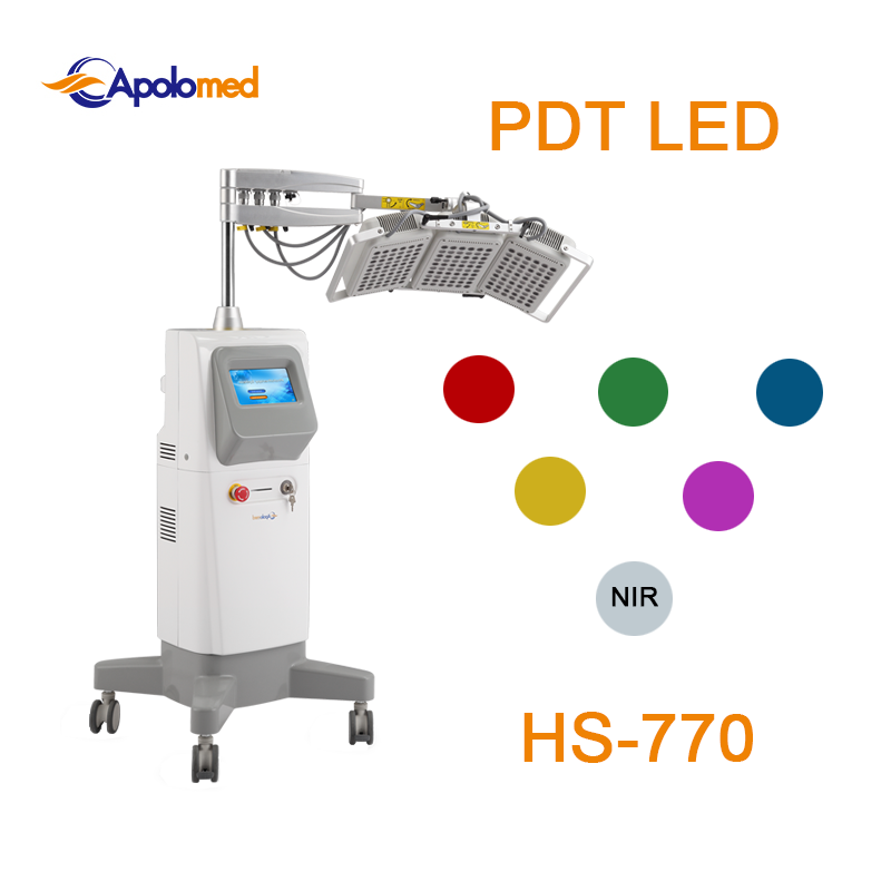 Reduction of Inflammation for Pain Relief Machine Pdt Led Therapy Machine Red Light Bio Light Laser Blue Near Infrared