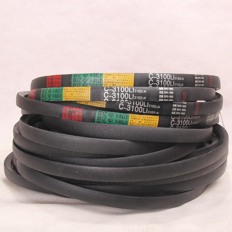 Auto Motorcycle Transmission Rubber Wrapped Metric Narrow V-Belt SPA SPB SPC SPZ Automotive V Belts