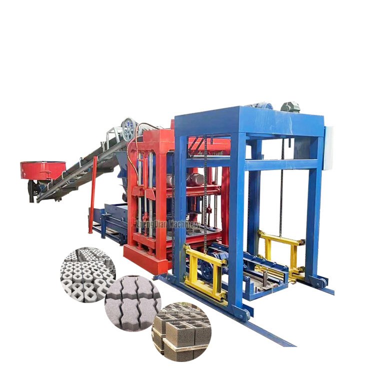 QT4-20 Hydraulic Interlocking Block Machine/Chinese Block Machine/Limestone Brick Making Machine