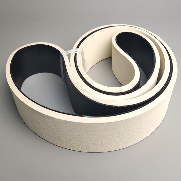 easy feed white rubber feeder belt for carton industry