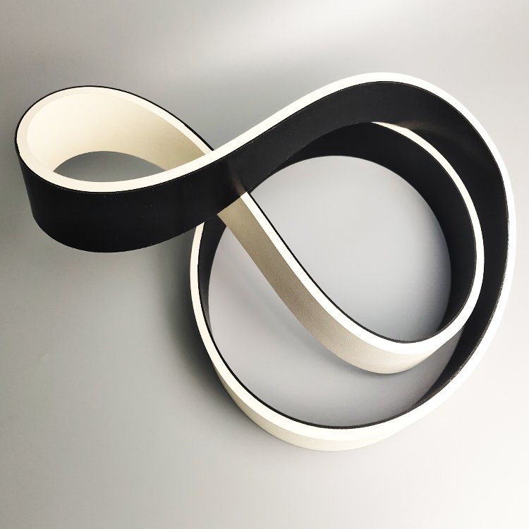 easy feed white rubber feeder belt for carton industry