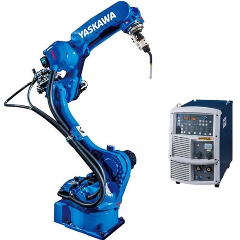YASKAWA Industrial Robot AR 2010 With TBI Welding Torch and OTC Welders and Rails System for Mig Mag Tig Welding Robot Solution