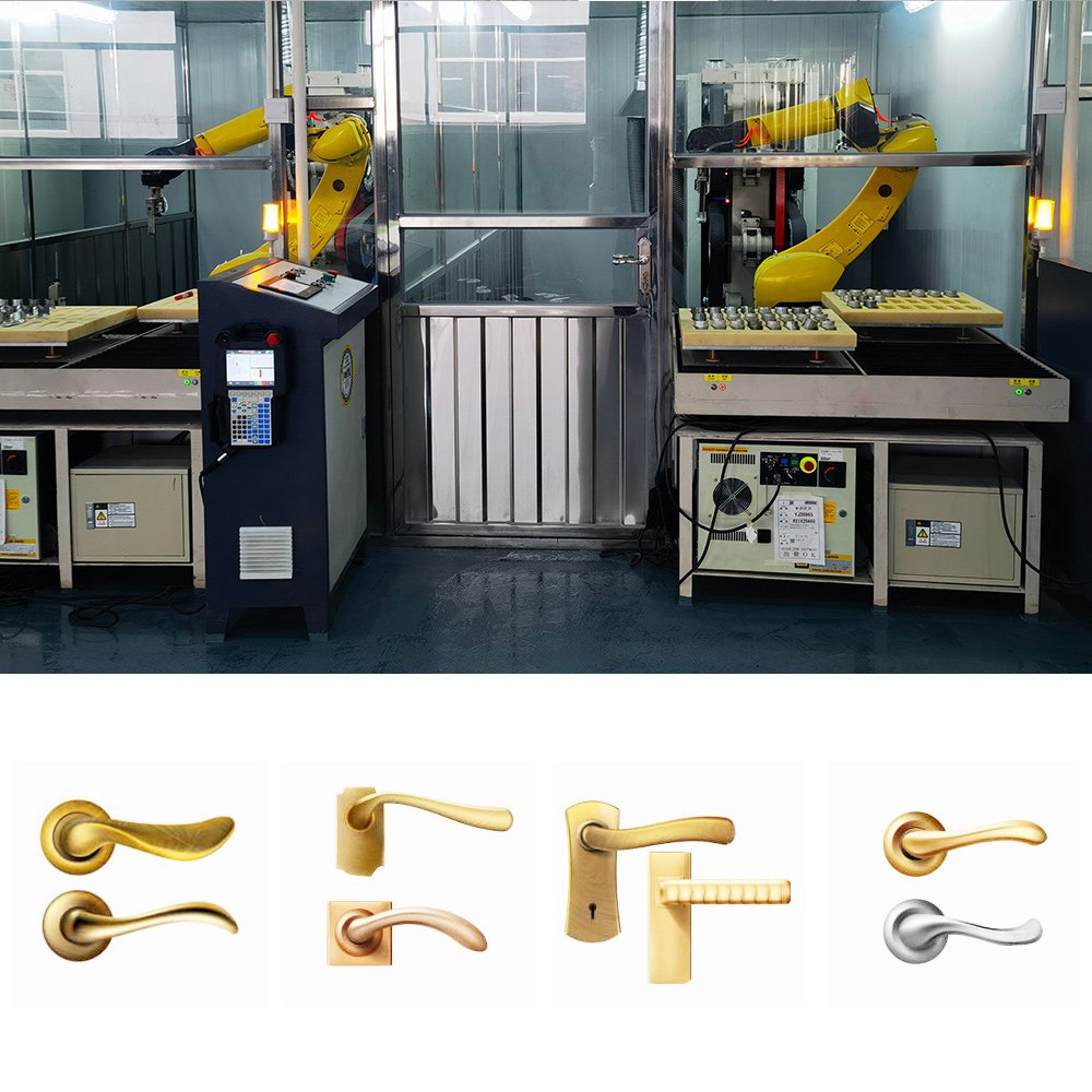 Polishing Grinding Fully Auto Polish Machine for Stainless Door Handle Brass Faucet Automotive Parts Accessories