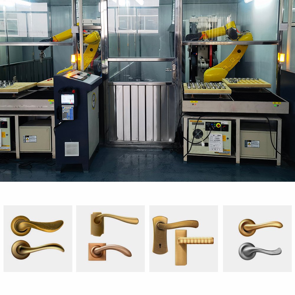 Polishing Grinding Fully Auto Polish Machine for Stainless Door Handle Brass Faucet Automotive Parts Accessories