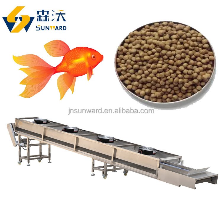 Automatic Floating Fish Food Production Line Pellet Fish Feed Making Machine