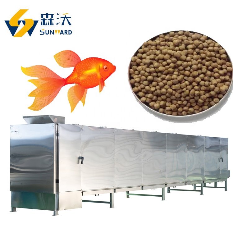 Automatic Floating Fish Food Production Line Pellet Fish Feed Making Machine