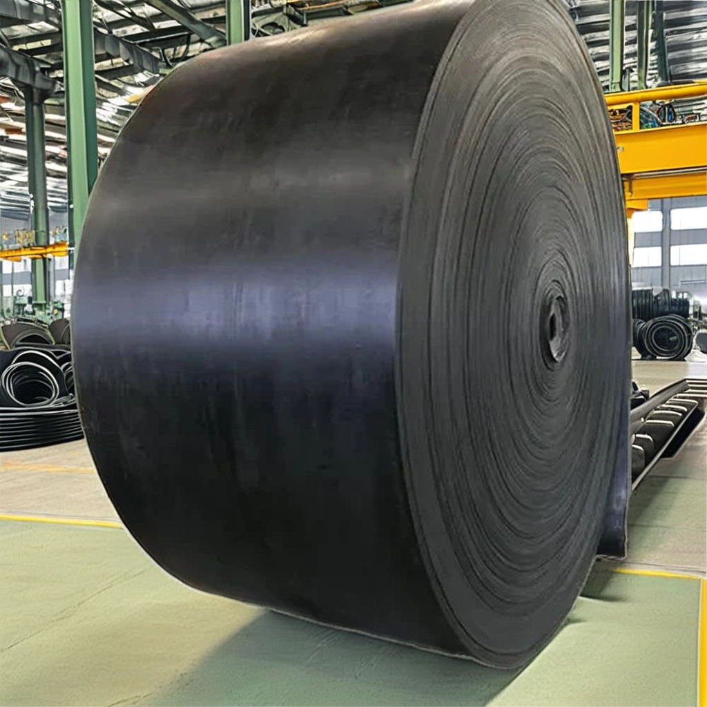 High Quality Custom Processing Industrial Non-Stick Conveyor Rubber Belts Custom Cutting Moulding Services Mining Transmission
