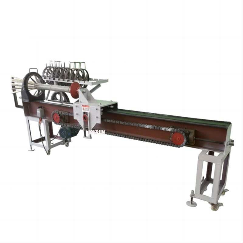 Automatic Bamboo Splitting Breaking Cutting Machine / Auto Bamboo Splitter Cutter