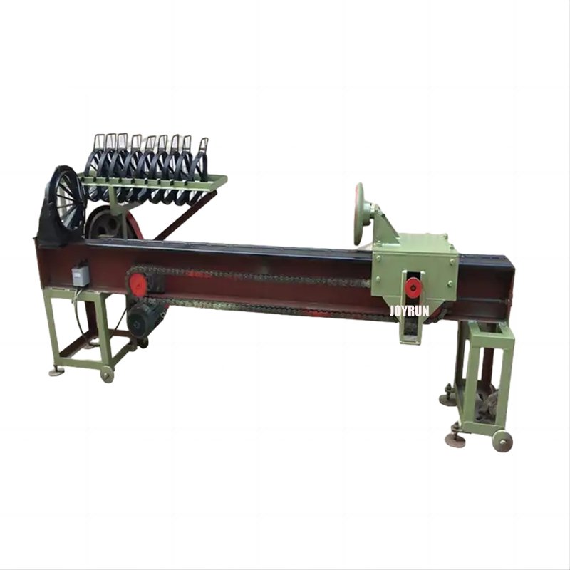 Automatic Bamboo Splitting Breaking Cutting Machine / Auto Bamboo Splitter Cutter