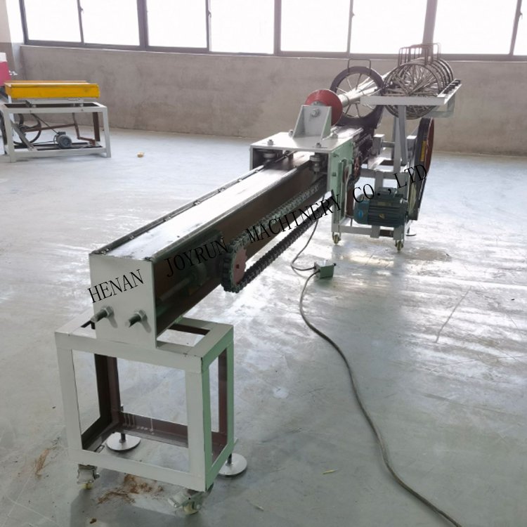 Automatic Bamboo Splitting Breaking Cutting Machine / Auto Bamboo Splitter Cutter
