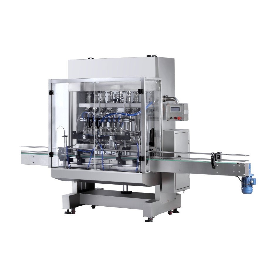 Full Automatic Servo Motor High Speed Engine Lube Oil Capping Machine Auto Oil Filling Packing Line for Jerrycan/bucket/can