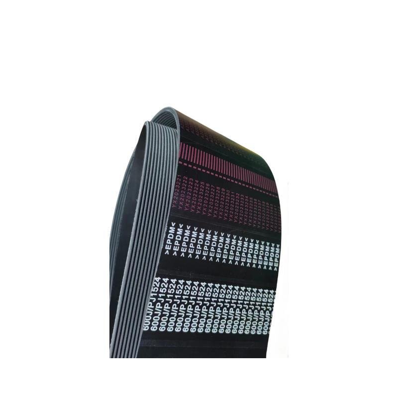 High Quality Custom Heat-Resistant Black Rubber PJ Ribbed Transmission Belts Auto Industrial Machine Cutting Moulding Available