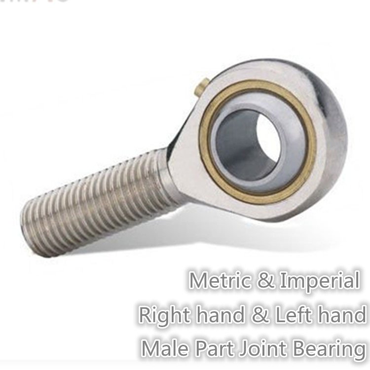 Inch male joint bearing POSB8 POSB10 POSB12 left right thread rod end bearings with inch bearing size ball joint