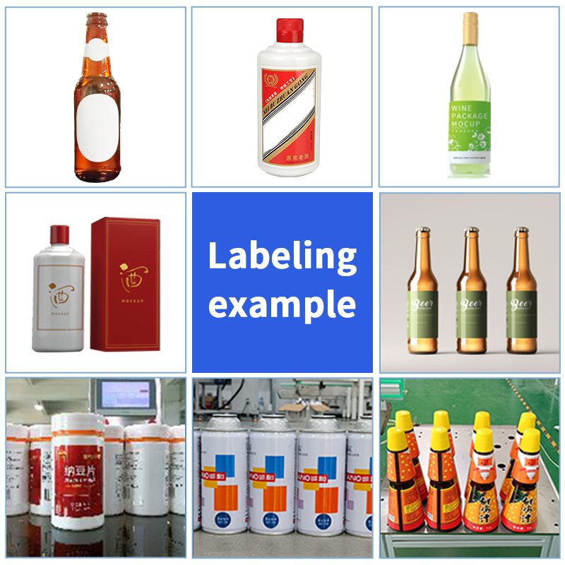 Glass Bottle Filling and Capping Machine Fully Automatic Bottle Filling Capping Labeling Machine Line Auto Production Line