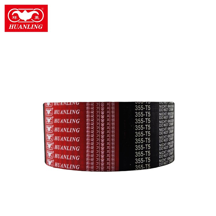 355-T5 Factory High Quality Low Price Rubber Belt Customized Industrial Standard Engine Timing Belts