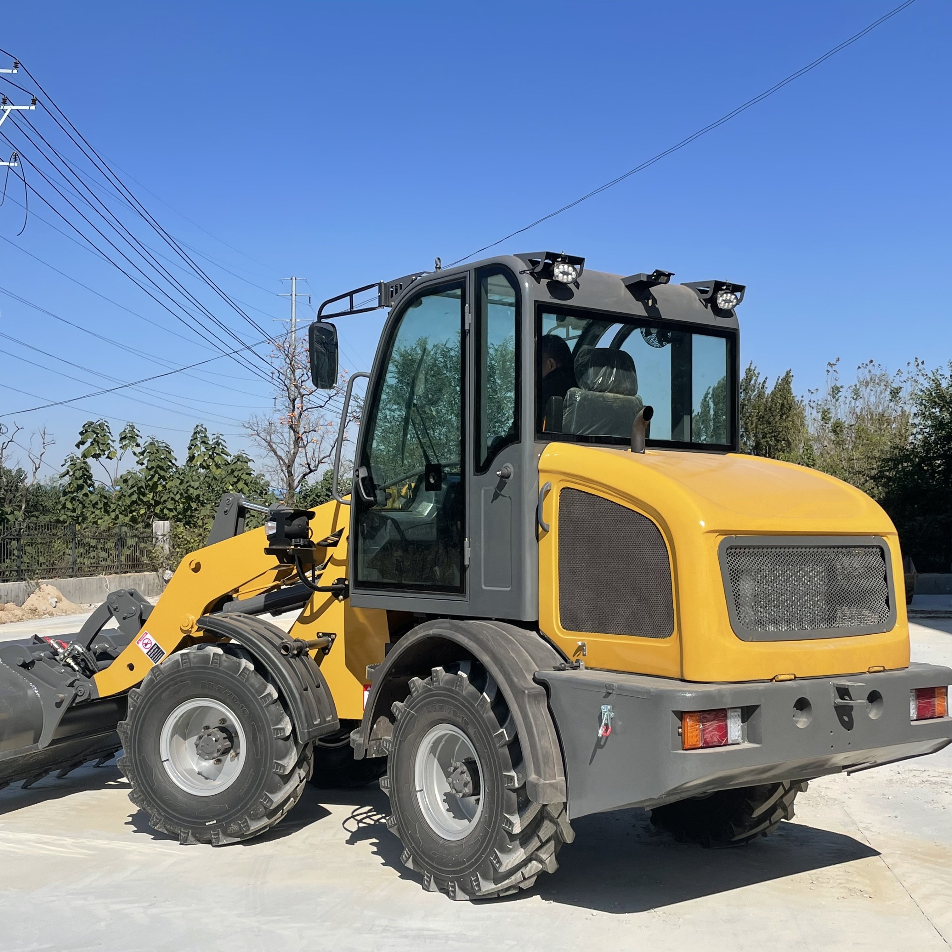 1.6T NEWEST MODELS FRONT END LOADER FOR SALE DOUBLE ARM DOUBLE PULL ROD