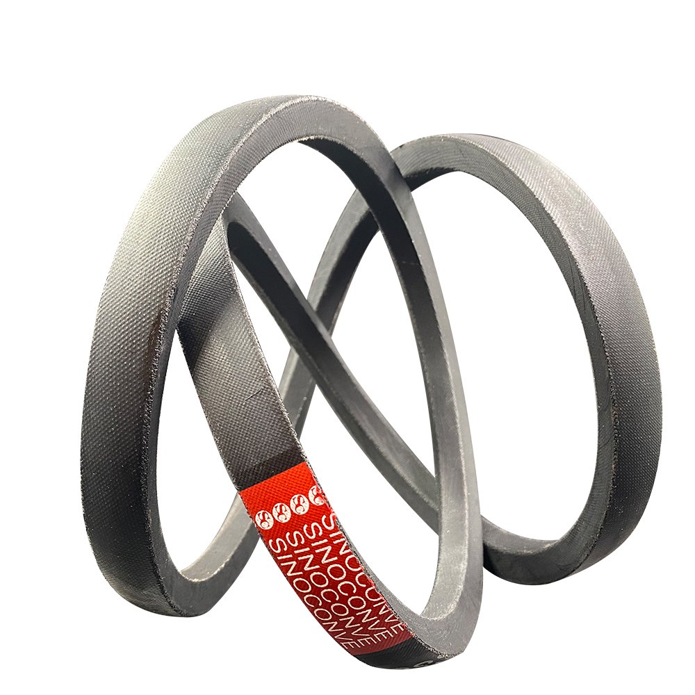 Heavy-Duty Rubber Transmission Wrapped V Belt for Industrial Machinery