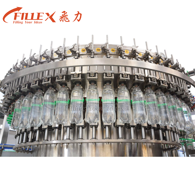3 in 1 500ml Glass/Pet Bottle Auto Production Line Equipment Cola Making Machine Lemon Soda Making Machine