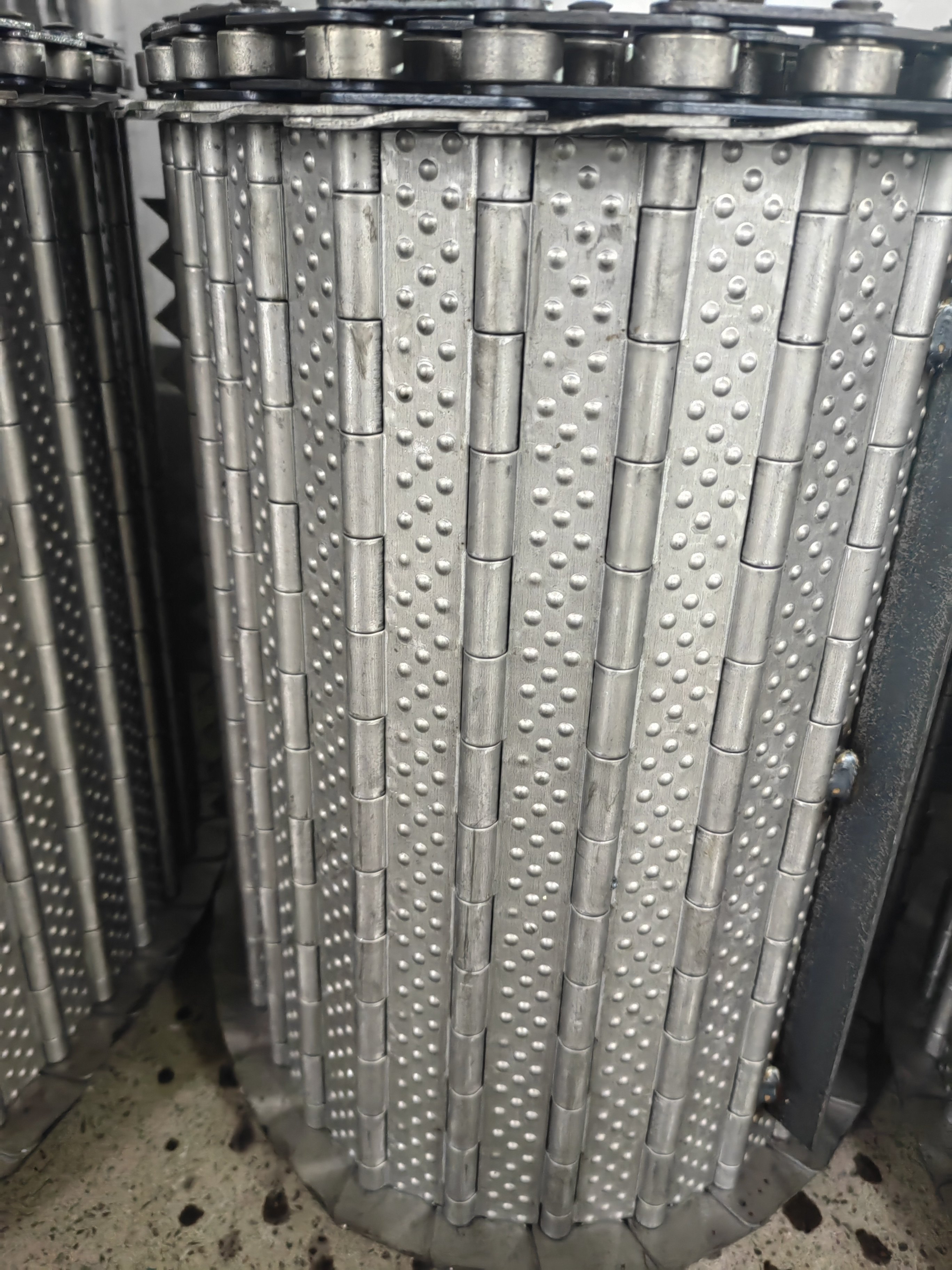 Conveyor Chain Plate Metal Conveyor Belt Machine Dedicated To The Transport Equipment