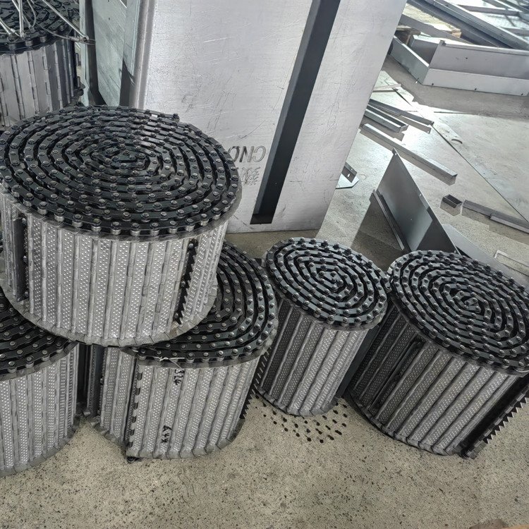 Conveyor Chain Plate Metal Conveyor Belt Machine Dedicated To The Transport Equipment