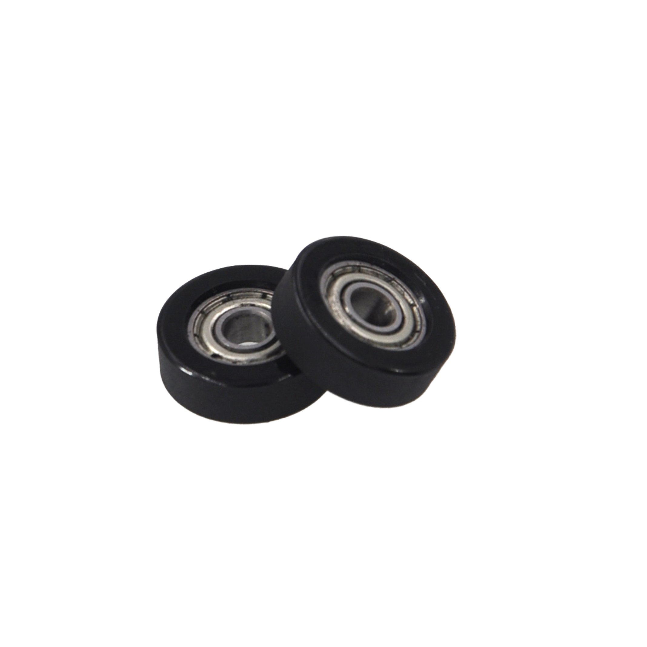 PU wheel rollers PU60416-5 4x16x5 polyurethane plastic rollers wheel with bearings