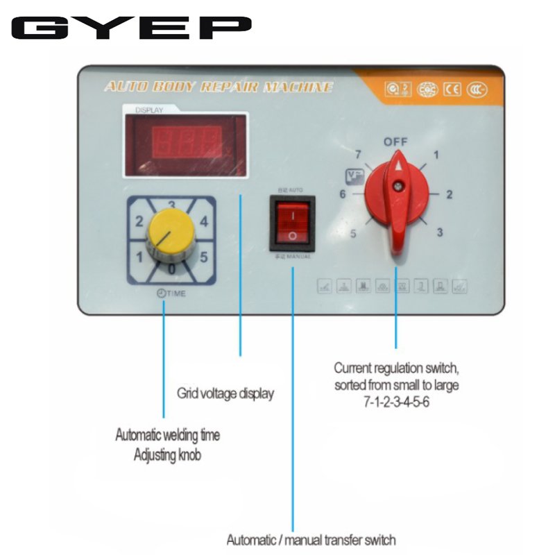 Hot Sale SG-7500 Standard Body Repair Machine Spot Welder With Dent Puller for Steel Body Repair